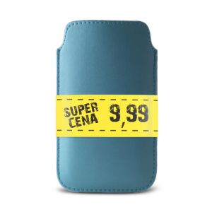 Pokrowiec Slim Up Simply 5,1\'\' (Galaxy S5) niebieski + obwoluta