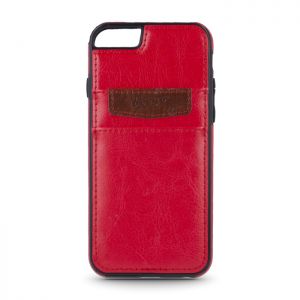 Nakładka Beeyo House for Cards do iPhone 6 czerwona gładka