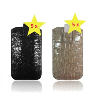 Pakiet Slim Up Glossy XXXXL (10szt) 5*cappucino + 5*czarny